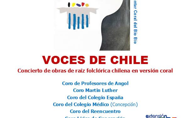 Concierto “Voces de Chile” en Universidad del Bío Bío