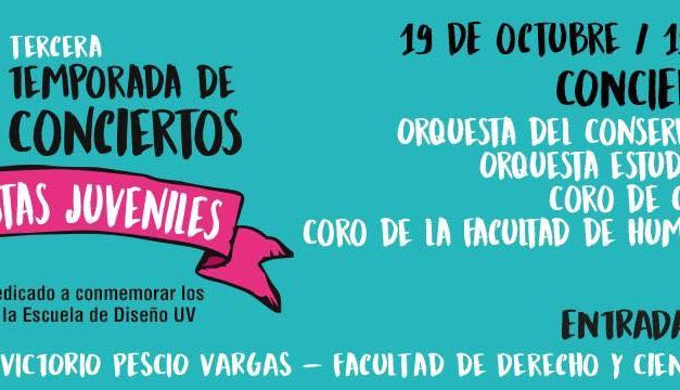 Tercera Temporada de Conciertos Orquestas Juveniles en la Universidad Valparaíso