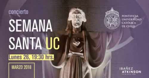 Coro de Cámara UC invita a Concierto de Semana Santa 2018