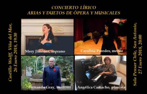 Concierto Lírico “Arias y Duetos de Ópera y Musicales”