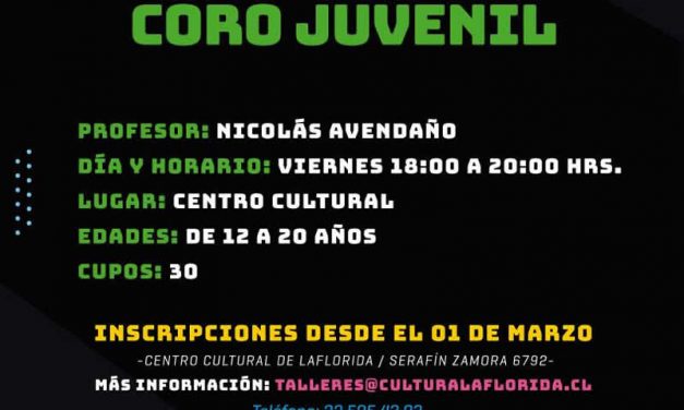 Taller Coro Juvenil en La Florida