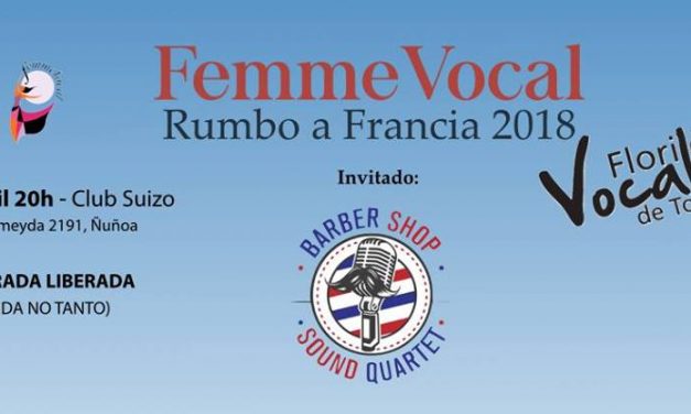 Femme Vocal (Rumbo a Francia 2018) + Barbershop Sound Quartet en Concierto