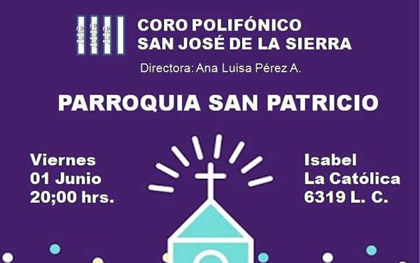 Coro Polifónico San José de la Sierra invita a Concierto Música Sacra