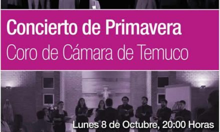 Coro de Cámara Temuco invita a Concierto de Primavera