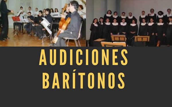 Audiciones Barítonos Conjunto de Madrigalistas Universidad de Playa Ancha